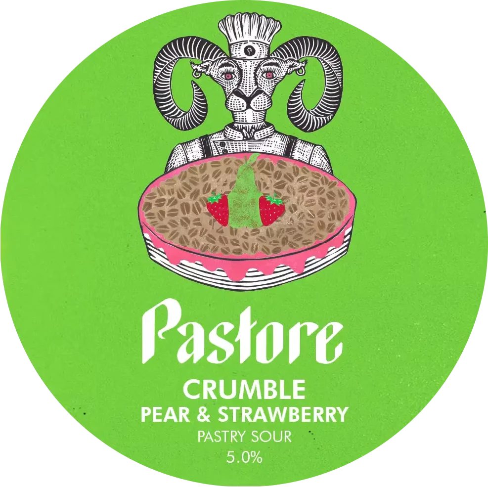 Crumble Pear & Strawberry